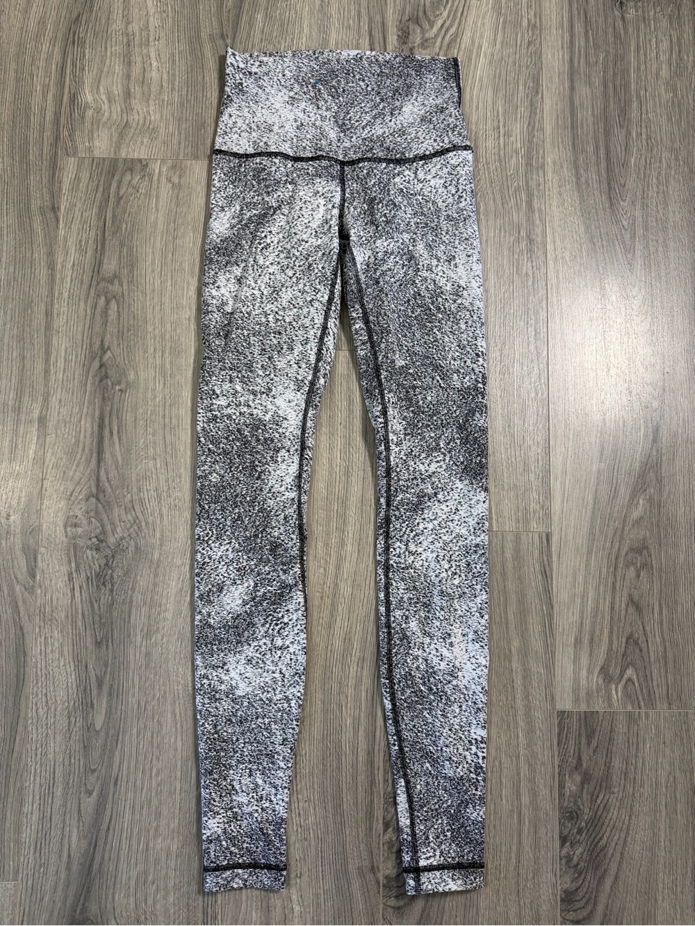 lululemon athletica Kids Speckled Black & White Leggings